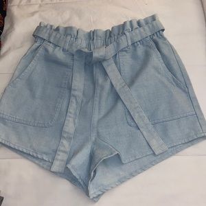 Paper bag shorts